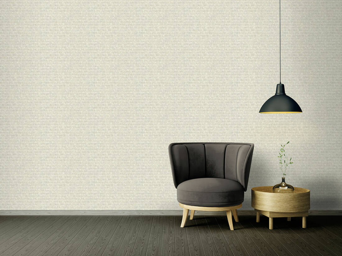 A.S. Création Wallpaper «Graphics, Floral, Beige, Cream, Grey, Silver» 371733