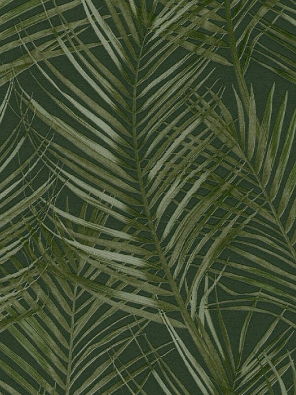 A.S. CRÉATION WALLPAPER «FLORAL, GREEN» 390385