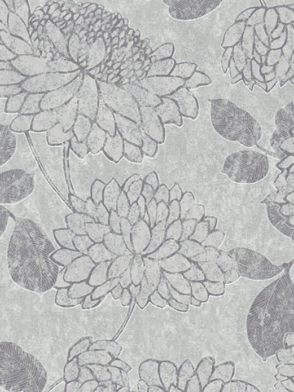 A.S. CRÉATION WALLPAPER «FLORAL, BEIGE, GREY, TAUPE» 390251