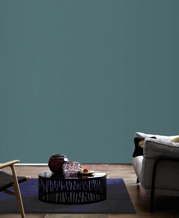 A.S. CRÉATION WALLPAPER «UNI, BLUE, GREEN, TURQUOISE» 390399