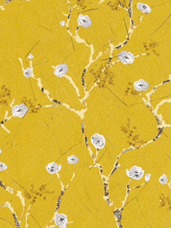 A.S. CRÉATION WALLPAPER «FLORAL, COLORFUL, YELLOW» 387392