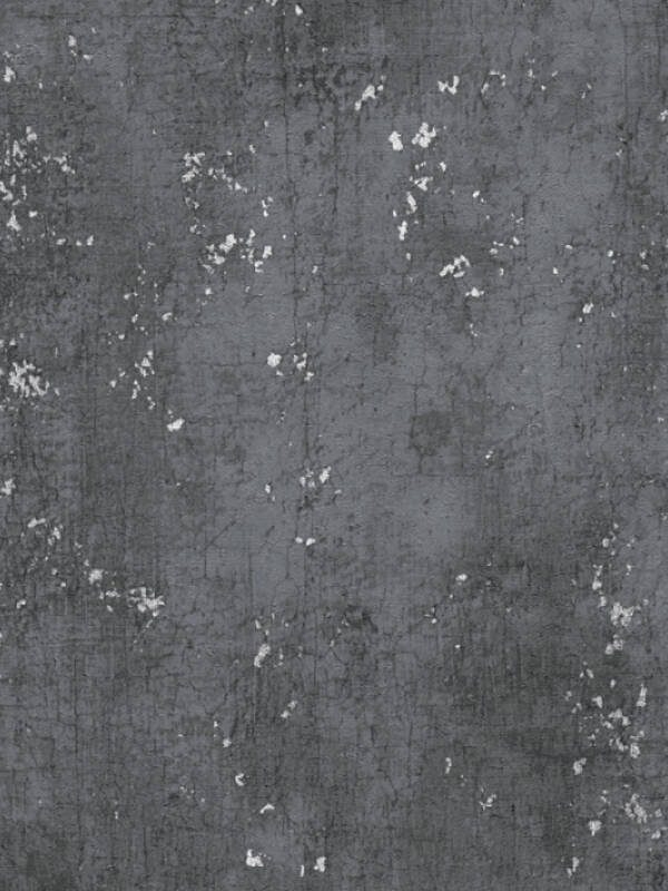 Livingwalls Wallpaper «Uni, Black, Grey, Metallic» 378404