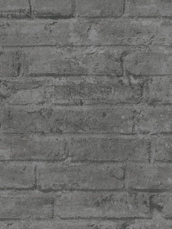 Livingwalls Wallpaper «Cottage, Grey» 377476