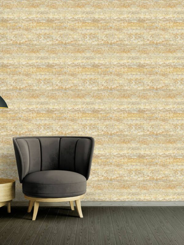 A.S. CRÉATION WALLPAPER «STONE, BEIGE, CREAM, YELLOW» 367743