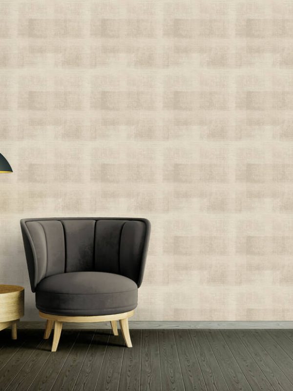 A.S. CRÉATION WALLPAPER «FABRIC, BEIGE, BROWN, CREAM» 367736