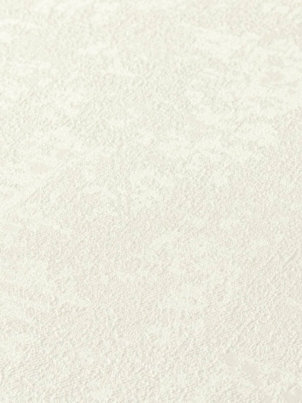 Versace Home Wallpaper «Uni, Metallic, White» 370505