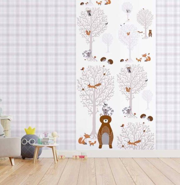 A.S. CRÉATION WALLPAPER «BROWN, GREY, WHITE» 381341