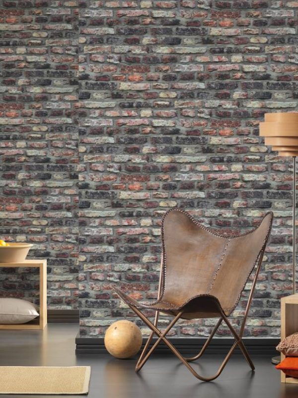 A.S. Création Wallpaper «Stone, Beige, Brown, Grey, Taupe» 362811