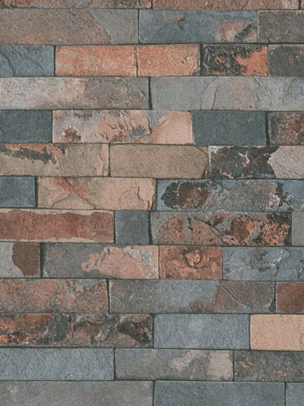 A.S. Création Wallpaper «Stone, Black, Brown, Grey» 355823