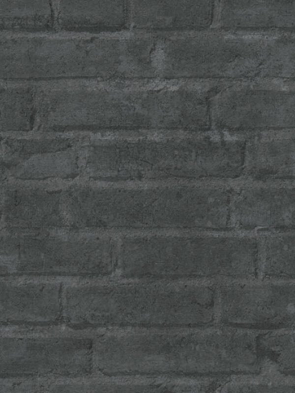 Livingwalls Wallpaper «Cottage, Black, Grey» 377475