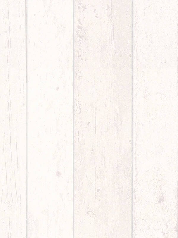 A.S. Création Wallpaper «Wood, Cottage, Grey, White» 855046